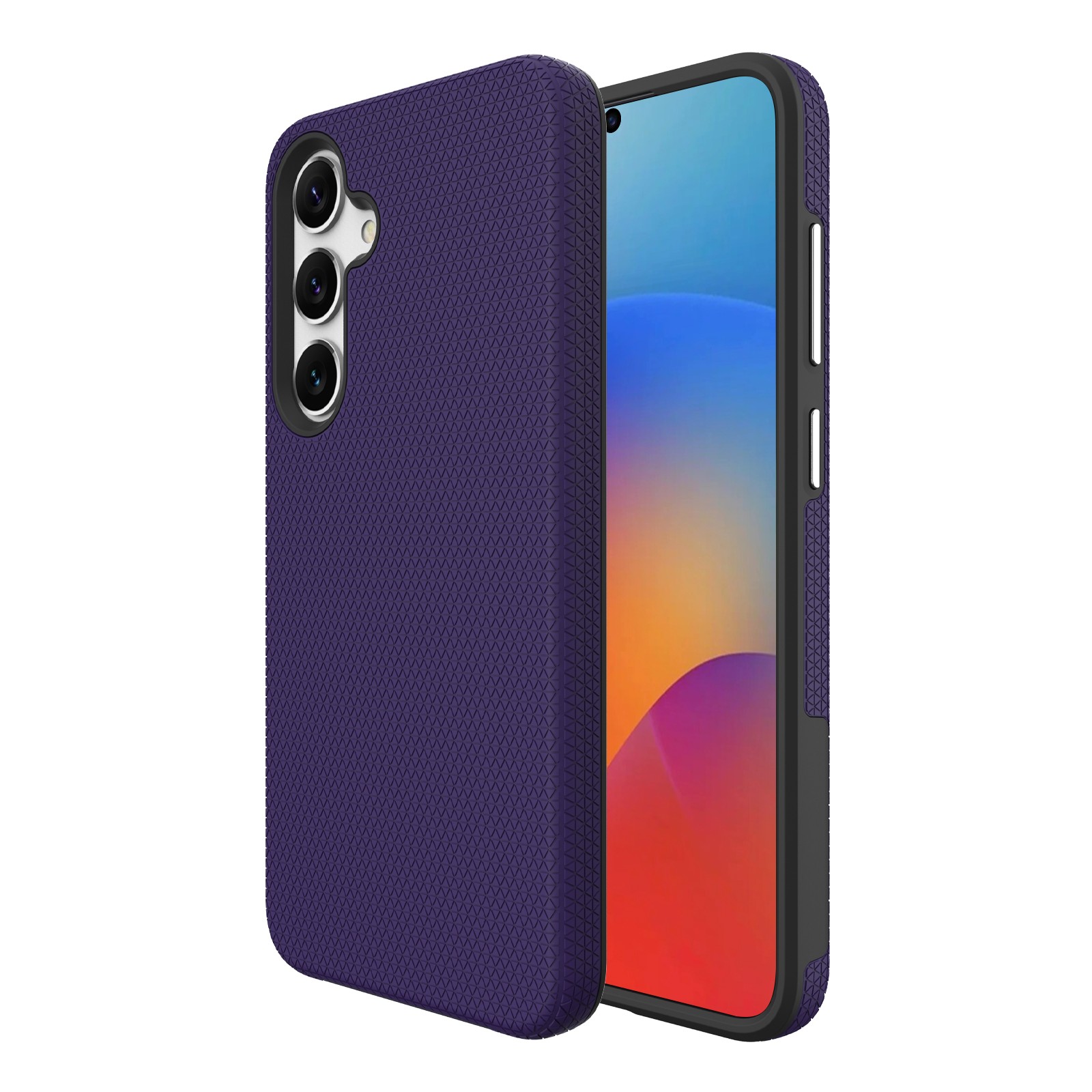 Dėklas Perfectionists Triangle Case Samsung S926 S24 Plus/S936 S25 Plus violetinis