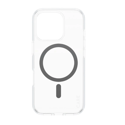 PanzerGlass CARE by PG BLK MagSafe iPhone16 6.3 Pro mobiliojo telefono dėklas Permatomas|1346