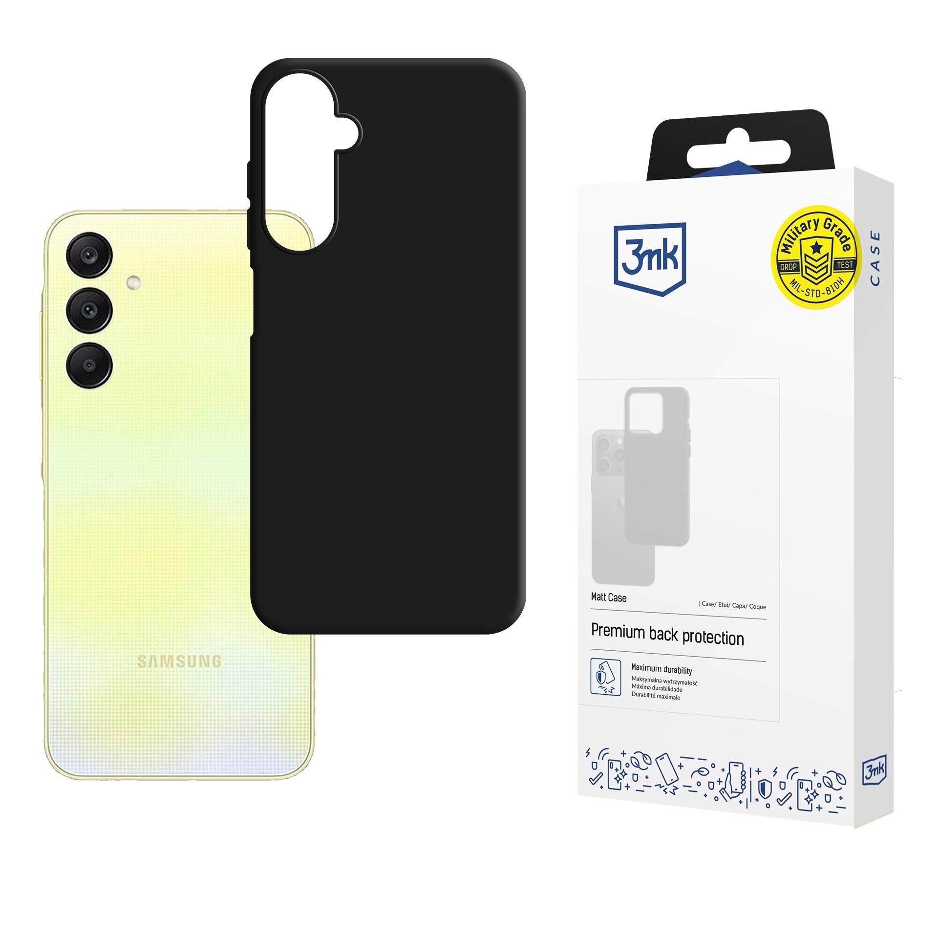 Dėklas 3mk Matt Case Samsung A266 A26 5G juodas