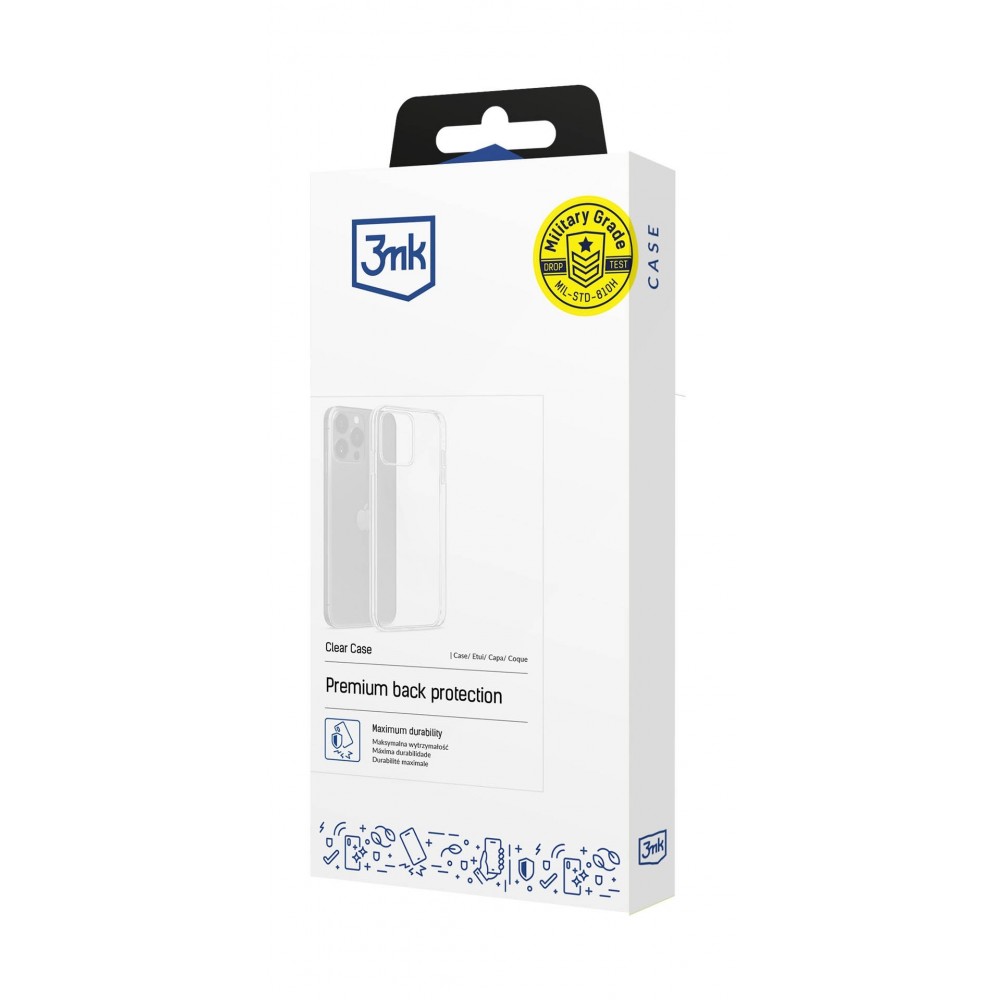 Skaidrus dėklas 3MK Clear Case 1,2mm telefonui Xiaomi 14T