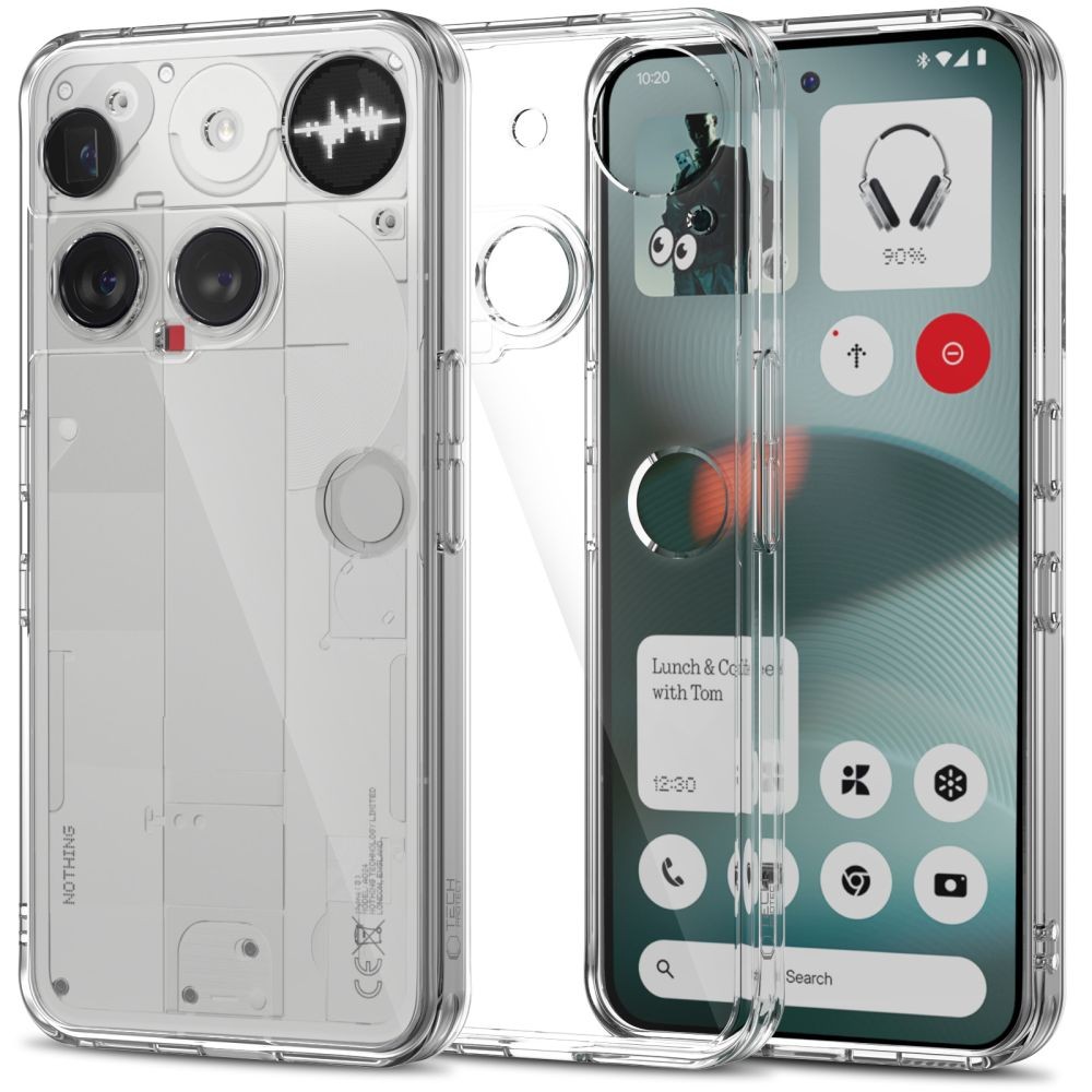Skaidrus dėklas "Tech-Protect Flexair Hybrid" telefonui Nothing Phone 3