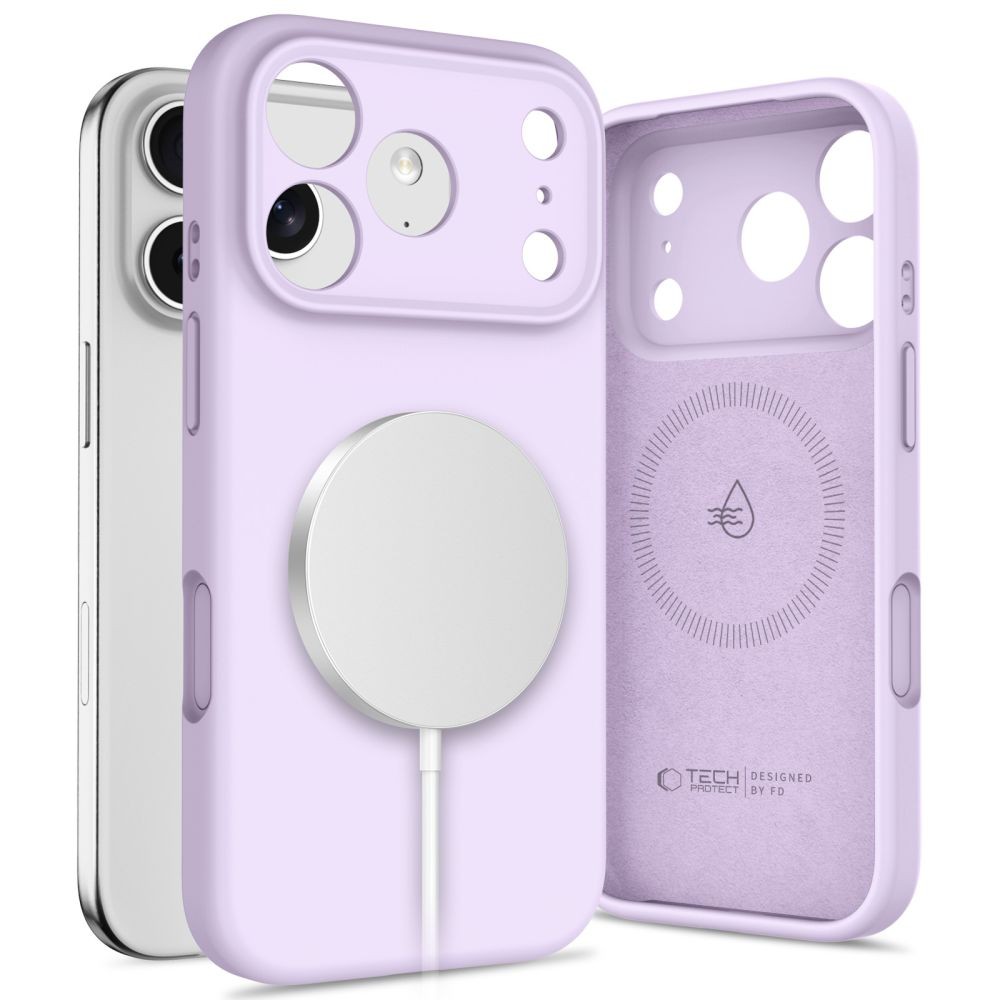 Alyvinis dėklas "Tech-Protect Silicone Magsafe" telefonui Apple iPhone 17 Pro