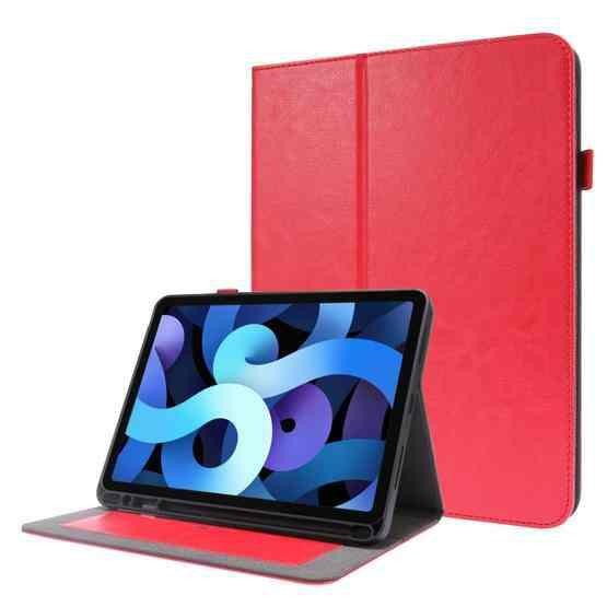 Dėklas Folding Leather Samsung X110/X115 Tab A9 8.7/X130/X135 Tab A11 8.7 raudonas