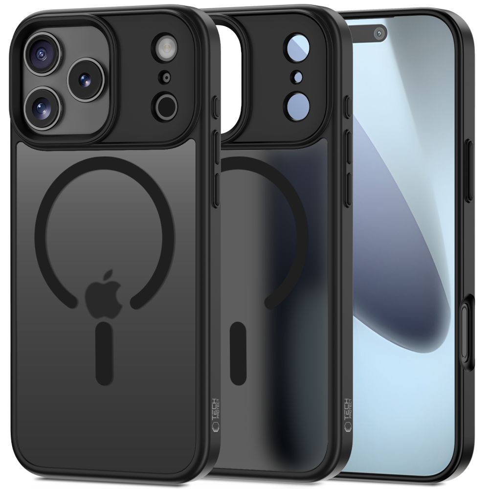 Skaidrus/matinis dėklas "Tech-Protect Magmat Magsafe" telefonui Apple iPhone 17 Pro Max
