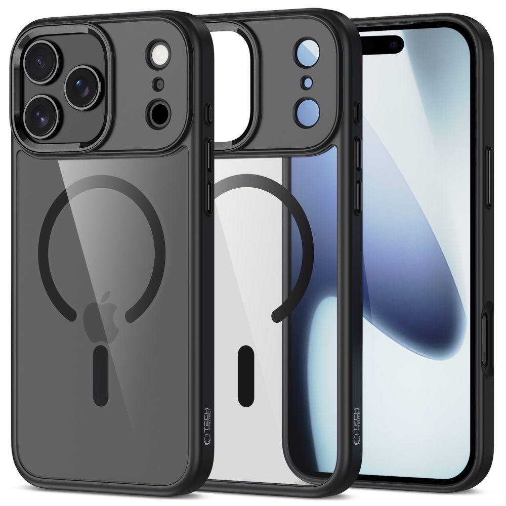 Skaidrus/matinis dėklas "Tech-Protect Magmat Magsafe" telefonui Apple iPhone 17 Pro