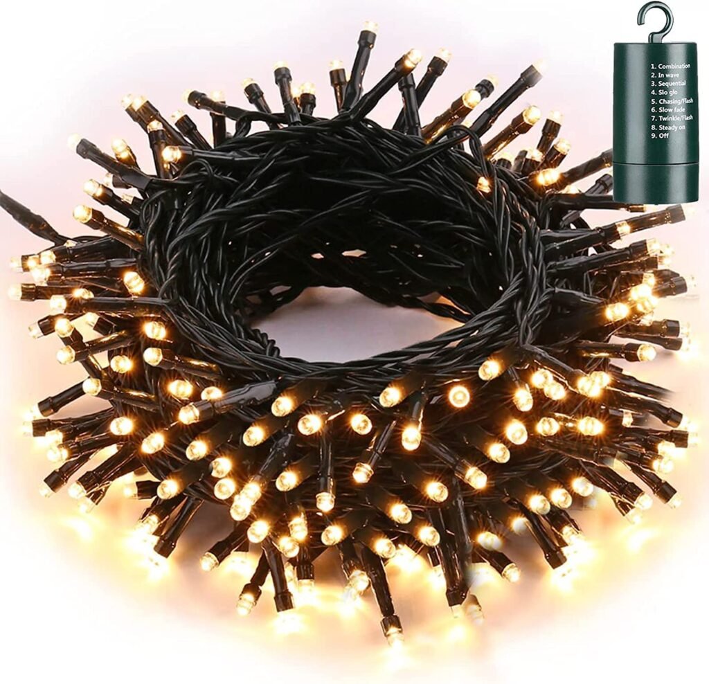 Girlianda su baterijomis 10 m 100 LED