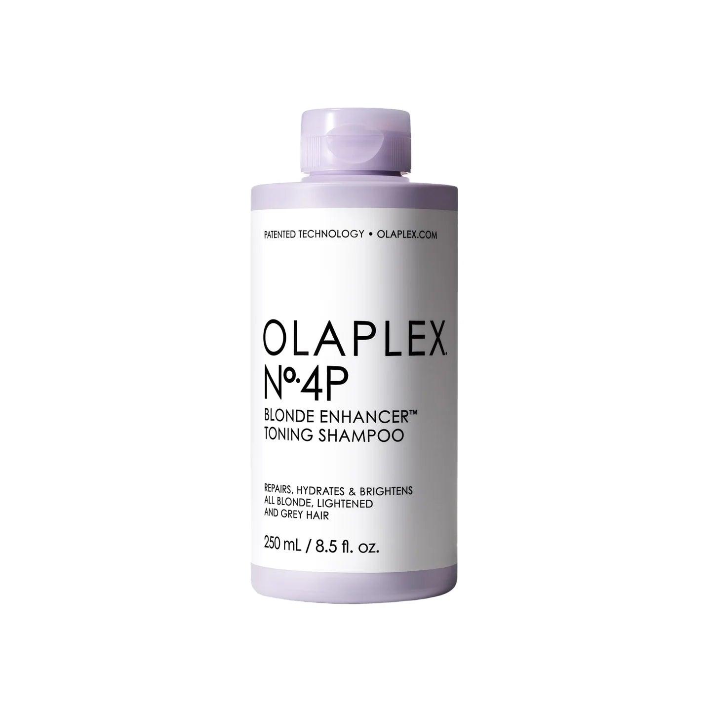 OLAPLEX No.4P tonuojanti ir stiprinantis plaukų šampūnas BLONDE ENCHANCER, 250 ml