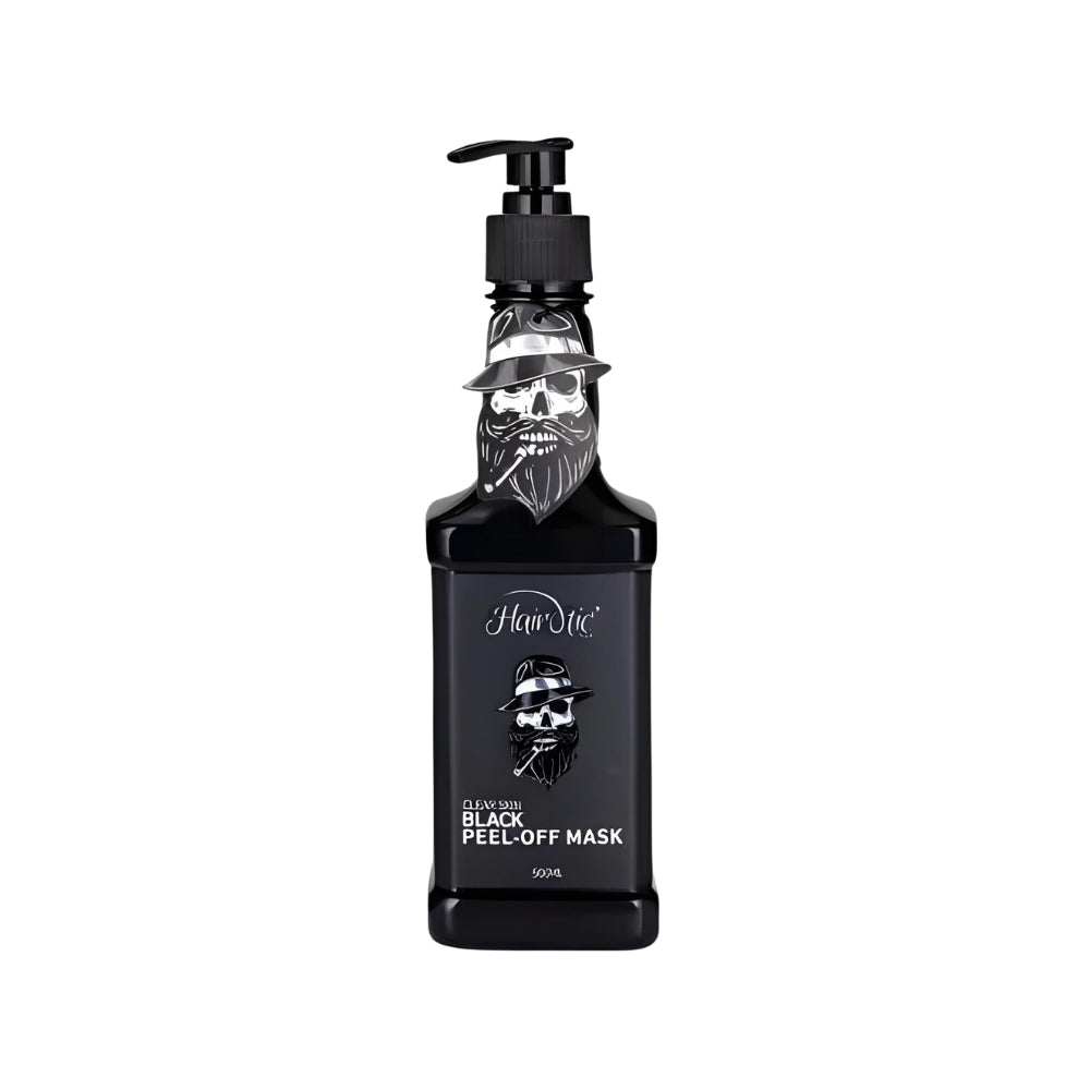 Hairotic Peel Off Mask Black Nulupama veido kaukė vyrams, 500ml