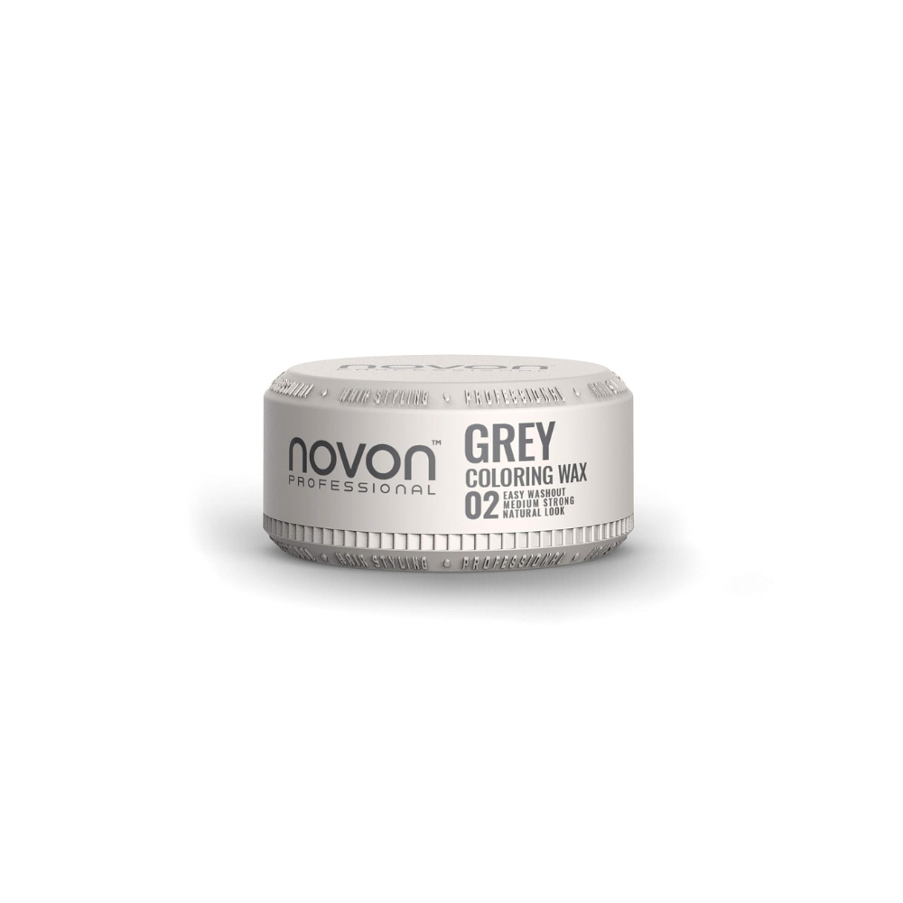 Novon Coloring Wax Dažantis vaškas plaukams ir barzdai, 02 GREY, 100ml