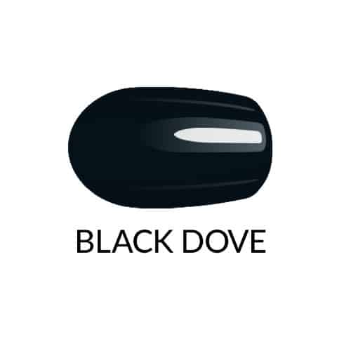 Nagų lakas GEL FINISH - Black Dove