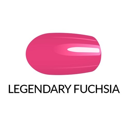 Nagų lakas GEL FINISH - LEGENDARY FUCHSIA