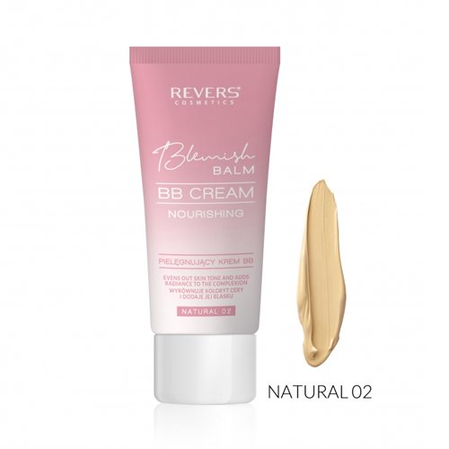 Veido kremas REVERS BLEMISH BALM BB CREAM, Nr. 02, 30 ml