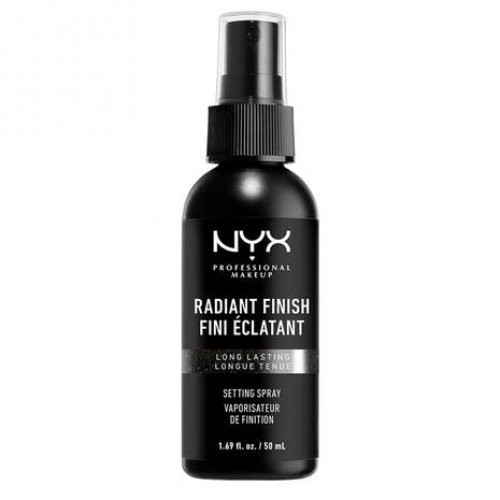 NYX Professional Makeup Radiant Finish Setting Spray Makiažą fiksuojanti priemonė, 50ml