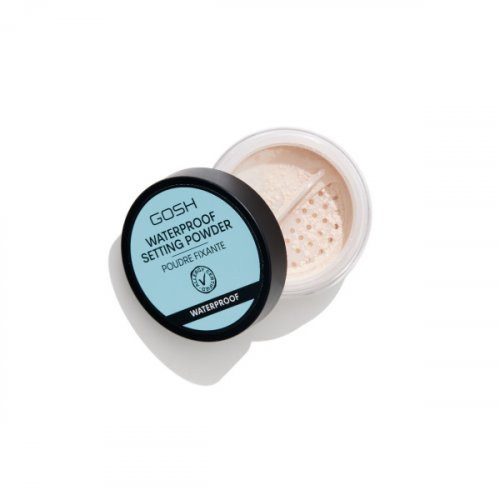 GOSH Copenhagen Waterproof Setting Powder Makiažą fiksuojanti biri pudra, Transparent