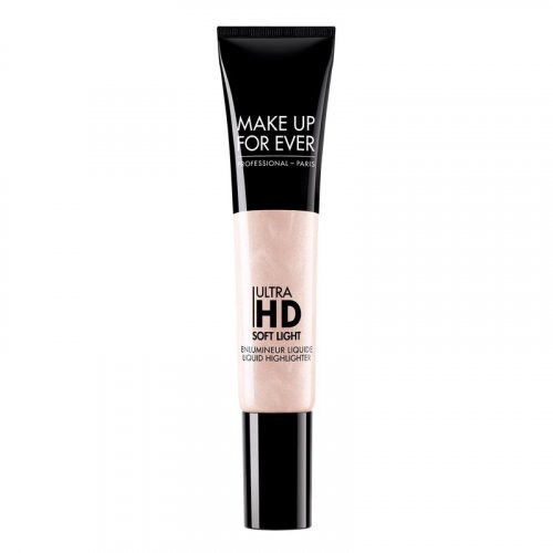 Make Up For Ever Ultra HD Soft Light Liquid Highlighter Švytėjimo suteikianti priemonė,  20 - Champagne Pink