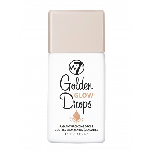 W7 Cosmetics Golden Glow Drops Švytėjimo suteikianti priemonė, 30ml