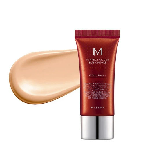 Missha M Perfect Cover BB Cream Mini BB Kremas, No.25 Warm Beige
