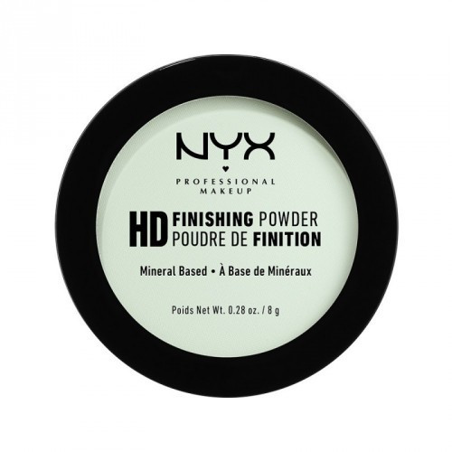 NYX Professional Makeup High Definition Finishing Powder Makiažo pudra, Mint green