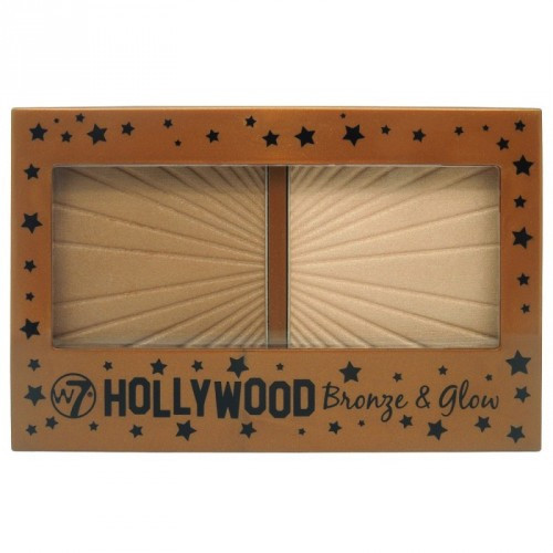 W7 Cosmetics Hollywood Bronze & Glow Bronzatas ir švytėjimo suteikianti pudra