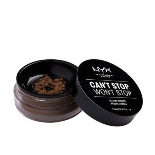 NYX Professional Makeup Can't Stop Won't Stop Setting Powder Biri pudra, Deep