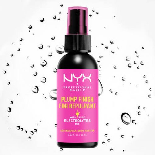 NYX Professional Makeup Plump Finish Setting Spray Makiažo fiksatorius, 60ml