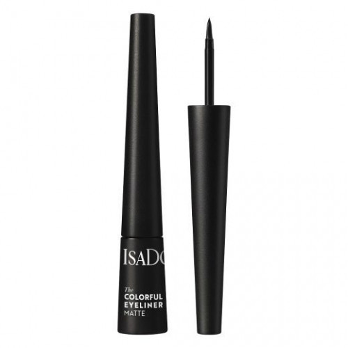 Isadora Colorful Eyeliner Akių apvadas - plunksnelė, Black