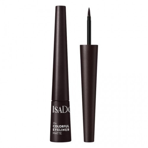 Isadora Colorful Eyeliner Akių apvadas - plunksnelė, Dark Brown