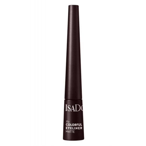 Isadora Glossy Eyeliner Žvilgantis akių apvadas - plunksnelė, Dark Brown