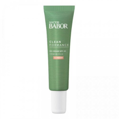 Babor Clean Formance BB Cream Veido kremas su SPF20, 02 medium
