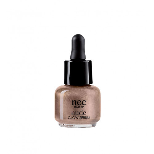 Nee Make Up Milano Glow Serum Liquid Highlighter Švytėjimo suteikiantis serumas, Nude
