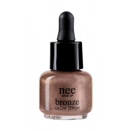 Nee Make Up Milano Glow Serum Liquid Highlighter Švytėjimo suteikiantis serumas, Bronze