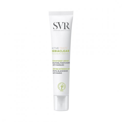 SVR Sebiaclear Active Teinte Maskuojamasis veido kremas probleminei odai, 40ml