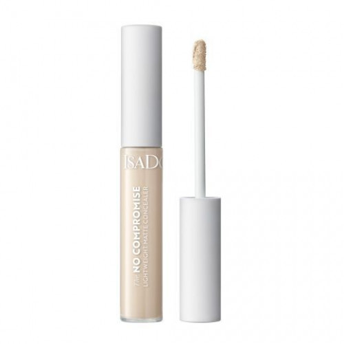 Isadora No Compromise Lightweight Matte Concealer Matinis maskuoklis, 1 NW
