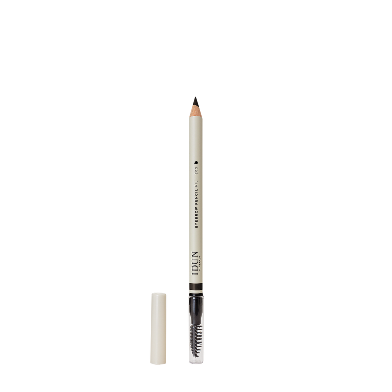 IDUN Minerals antakių pieštukas tamsiai rudos spalvos Pil Nr. 5203, 1,2 g
