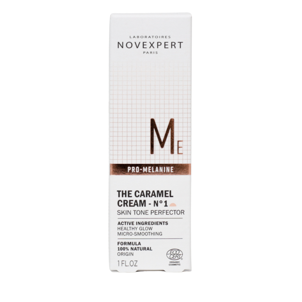 NOVEXPERT  veido kremas su spalva Caramel Nr. 1, 30 ml