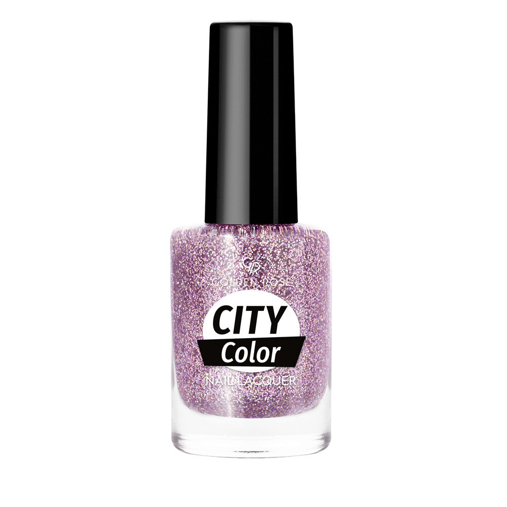 Nagų lak. Golden Rose City color Glitter 10.2ml 102
