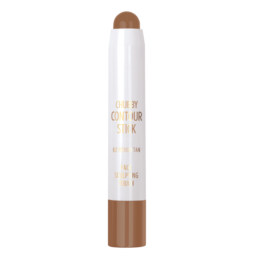 Veido kontūravimo pieštukas Golden Rose Chubby, 3.8g Nr. 02