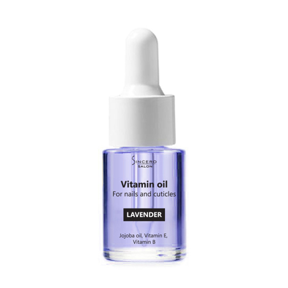 Vitaminizuotas nagų aliejukas "Sincero salon" LEVANDA, 10ml, 1 vnt.