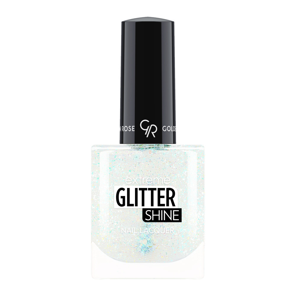Nagų lak. Golden Rose Extreme gel glitter, 10.2ml Nr.203