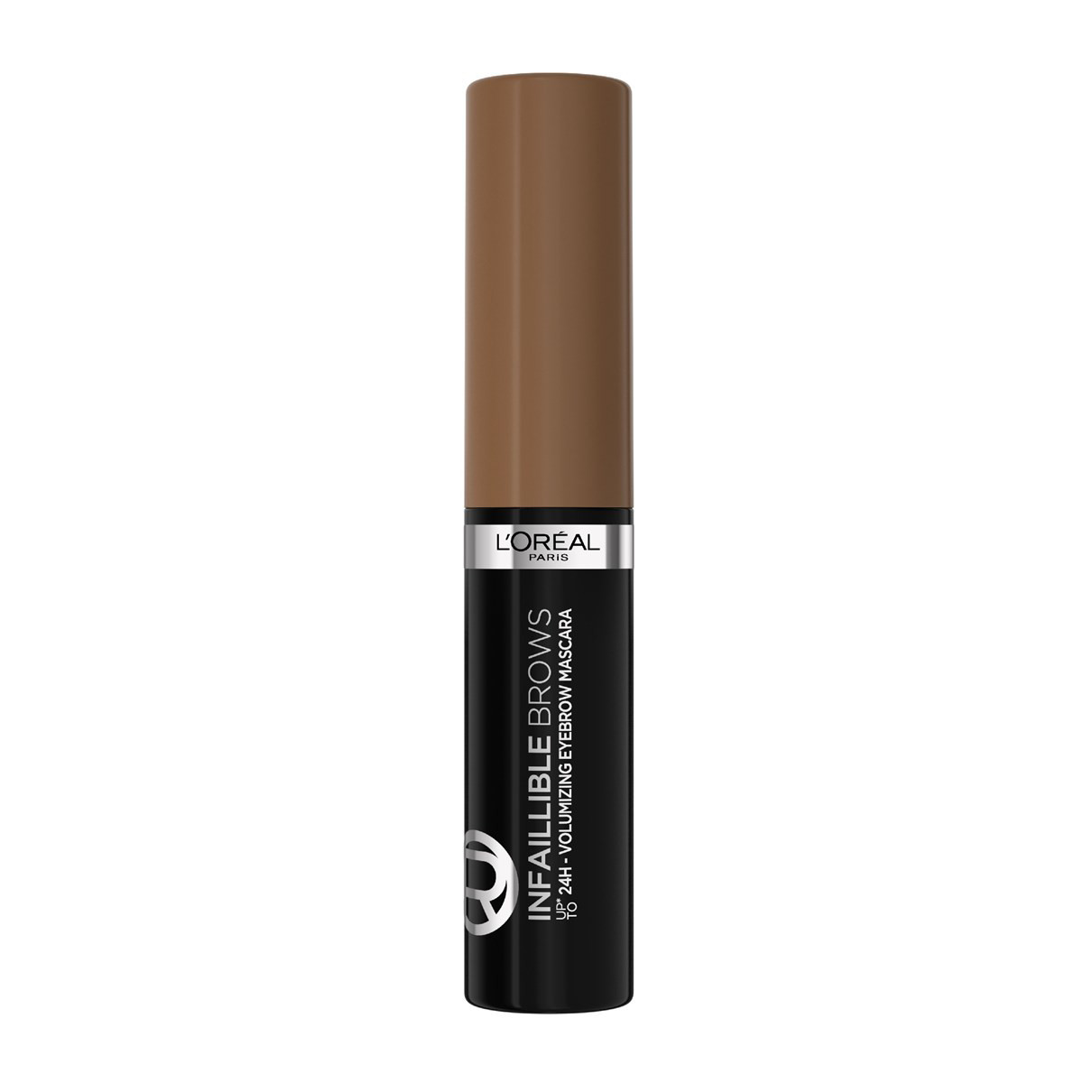 L'OREAL PARIS INFAILIBLE VOLUMIZING EYEBROW MASCARA, antakių tušas, 105 LIGHT BRUNETTE