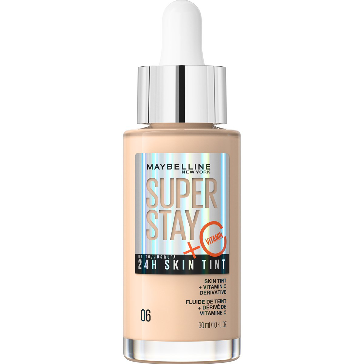 MAYBELLINE SUPER STAY 24H SKIN TINT, makiažo pagrindas, 6, 30 ml