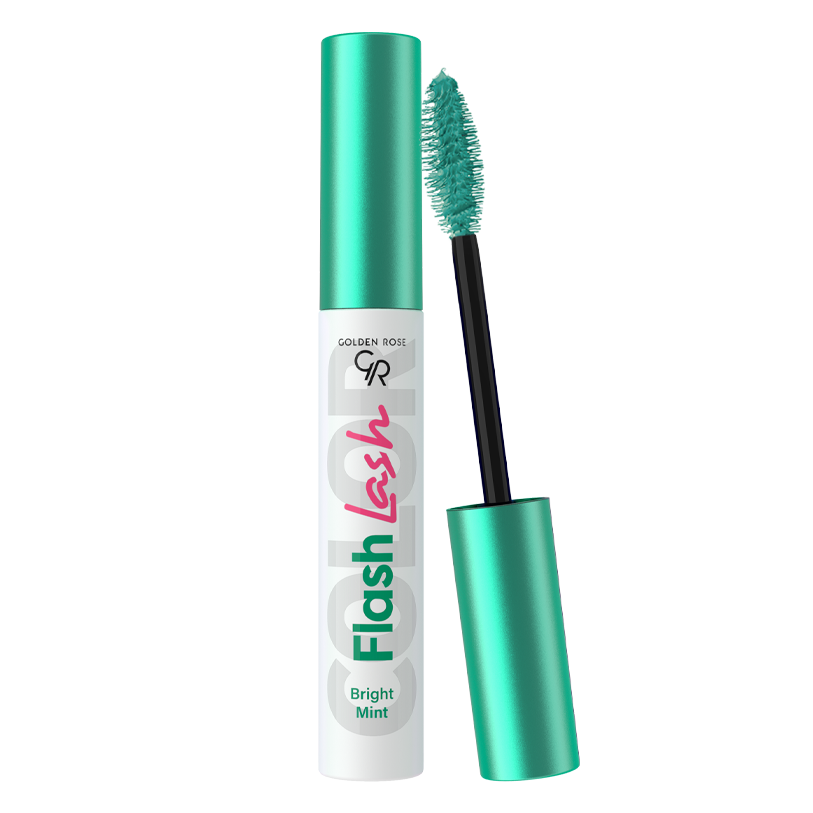 Blakstienų tušas Golden Rose Flash Nr. 01 Bright Mint, 9ml