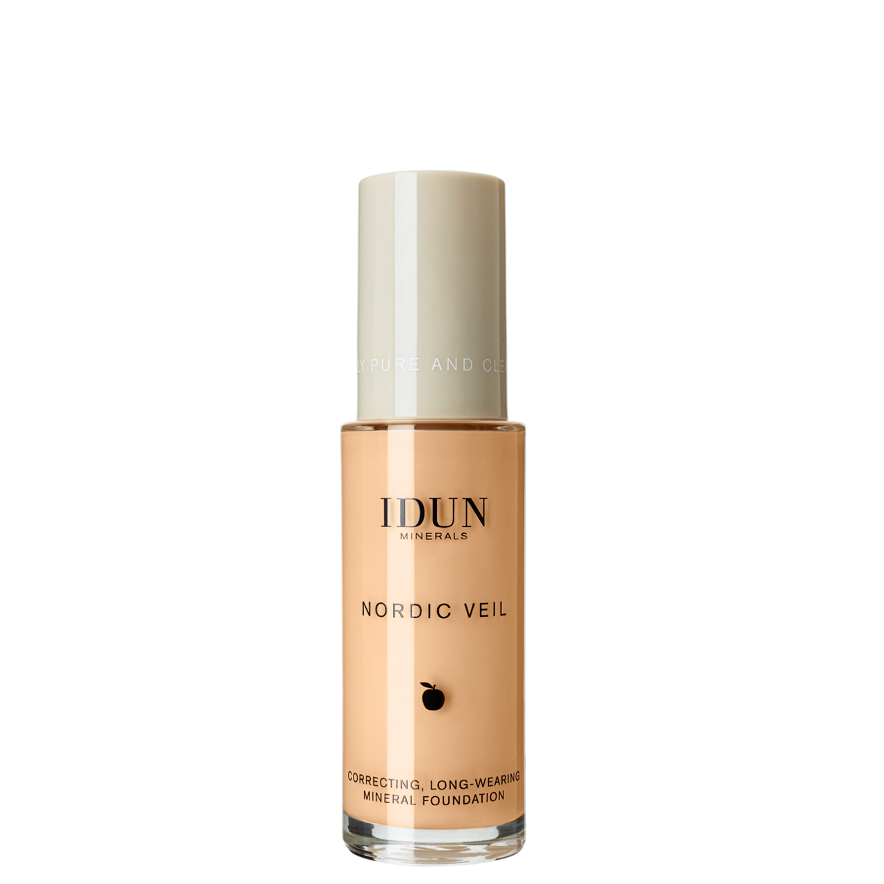 IDUN Minerals skystas makiažo pagrindas stipriai maskuojantis Nordic Veil Freja 1306, 26ml
