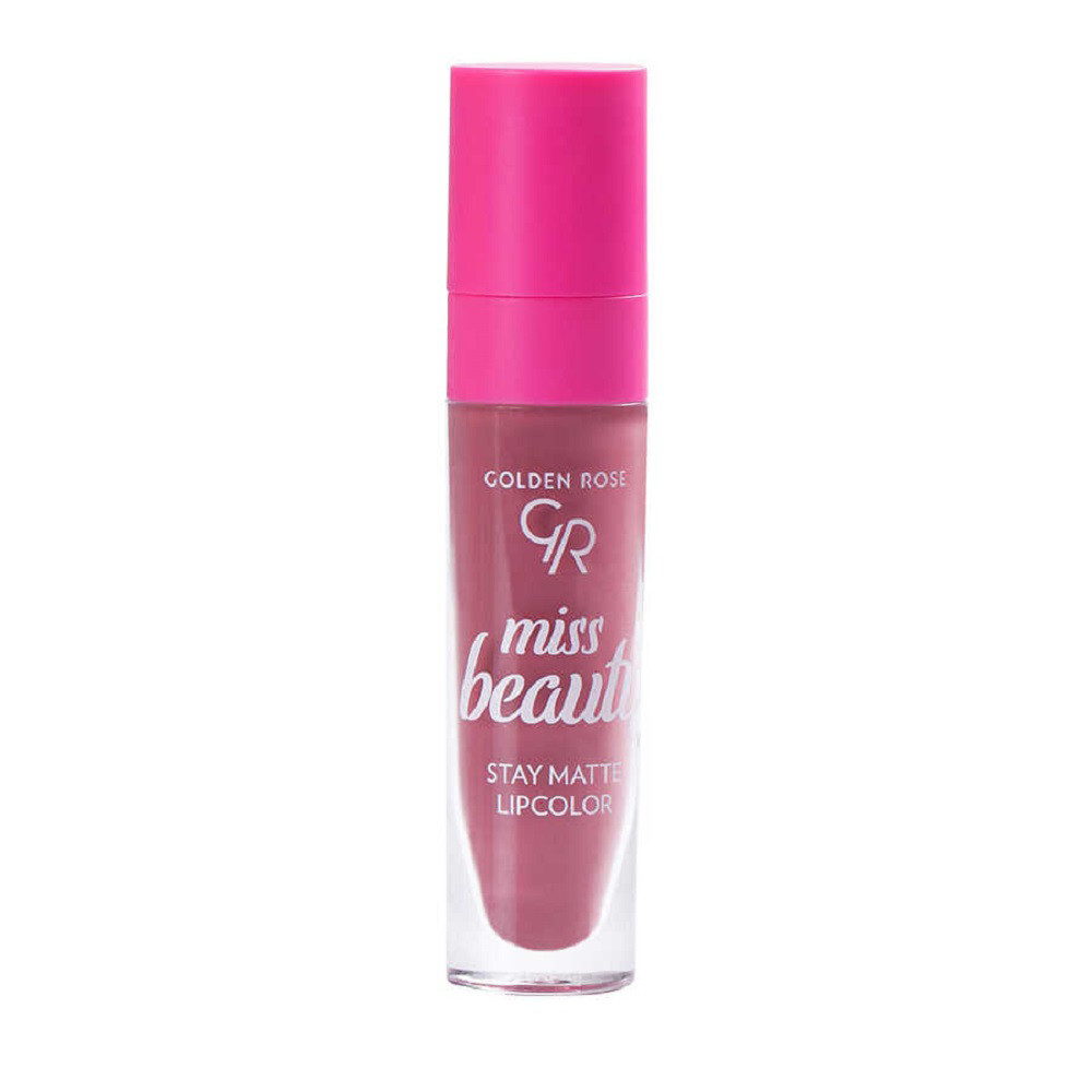 Golden Rose Miss Beauty Stay Matte Matiniai lūpų dažai Nr.03
