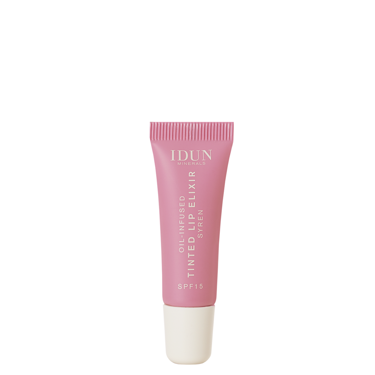 IDUN Minerals atspalvį suteikiantis lūpų aliejus  Syren, 8 ml (spalva pelenų rožės - Mauve Pink)
