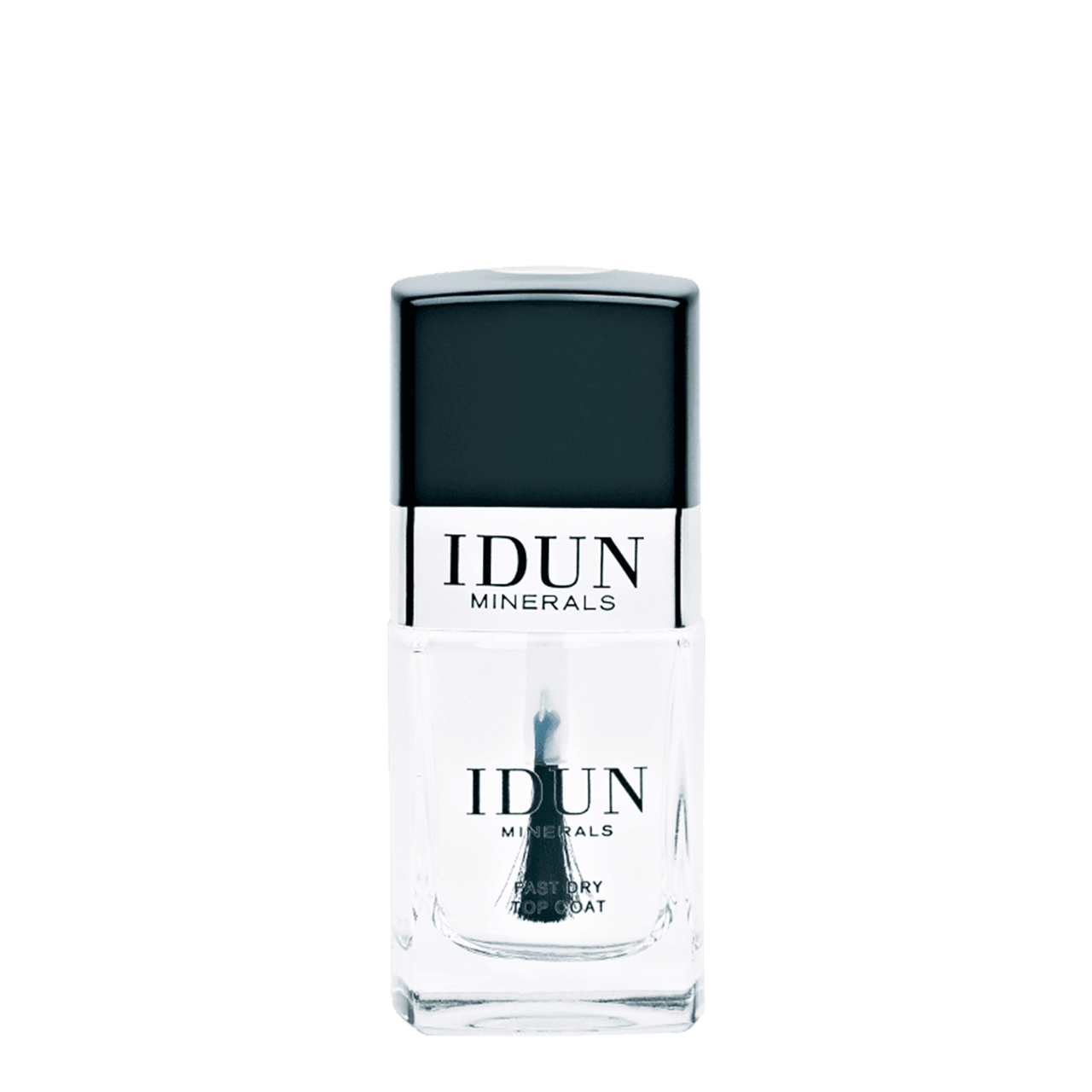 IDUN Minerals greitai džiūstantis viršutinis nagų lako sluoksnis Brilliant Nr. 3521, 11 ml