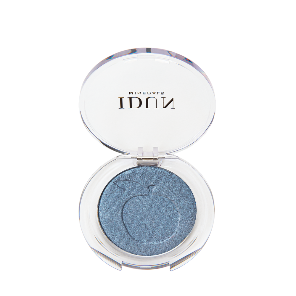 IDUN Minerals vienos spalvos akių šešėliai Förgätmigej Nr. 4106, 3 g