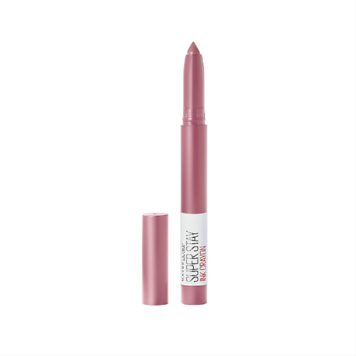 MAYBELLINE NEW YORK SUPER STAY MATTE INK CRAYON 30 SEEK ADVENTURE, lūpų dažai