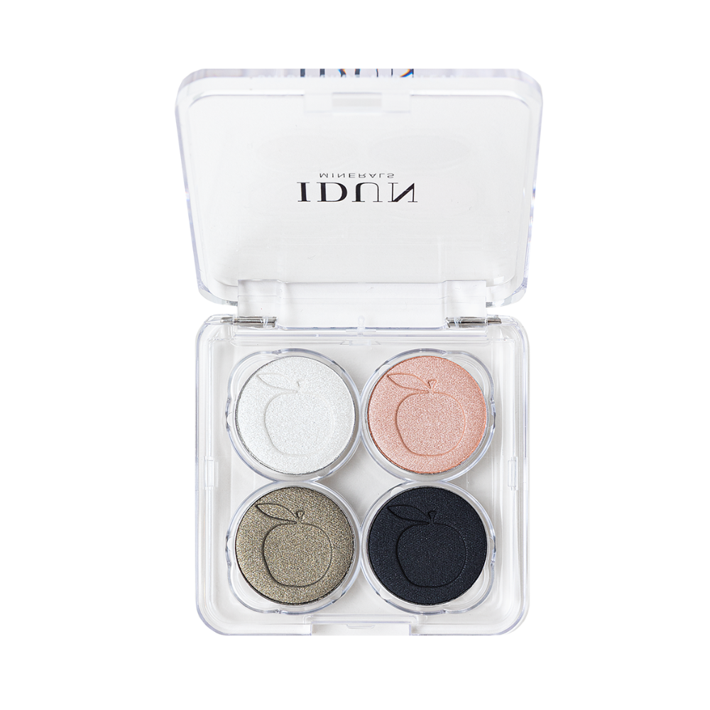 IDUN Minerals 4 spalvų akių šešėliai Vitsippa Nr. 4406, 4g