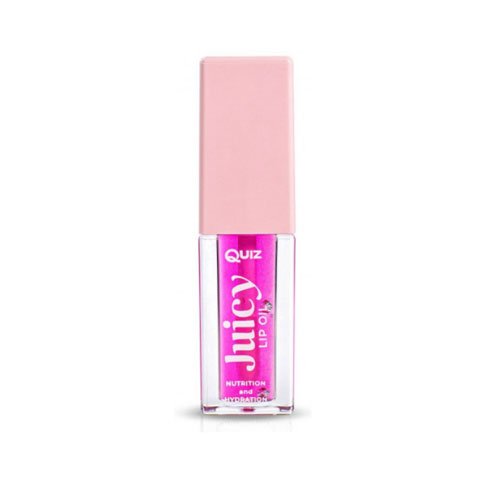 Lūpų aliejus QUIZ JUICY LIP OIL BRIGHT ROSE, 5 ml